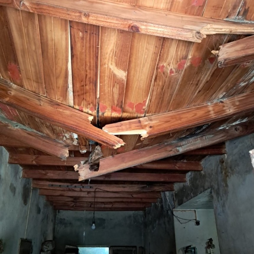 Asistencia a familias tras las intensas lluvias en San Martín 