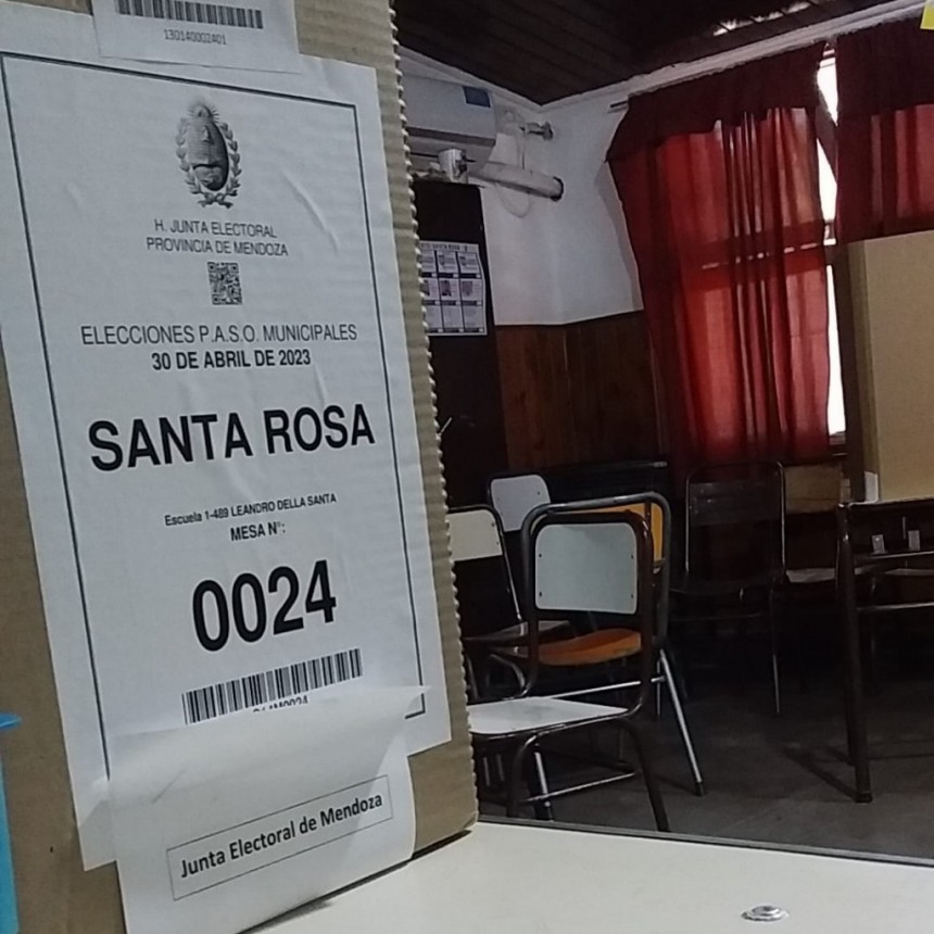 Estos son resultados oficiales de las elecciones PASO en los departamentos esteños de La Paz y Santa Rosa 