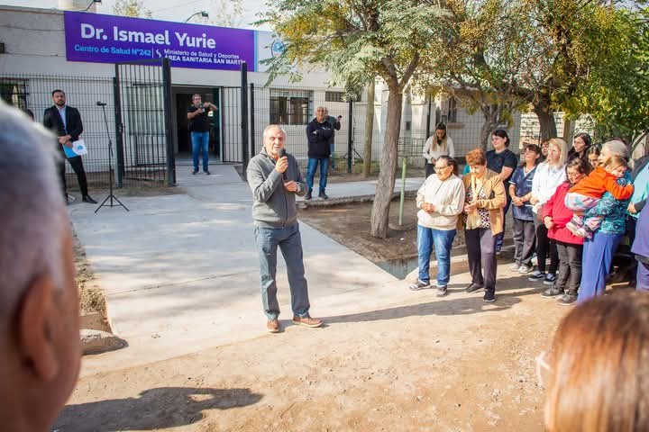 Se inauguró la ampliación del Centro de Salud Dr. Ismael Yurie en Palmira 