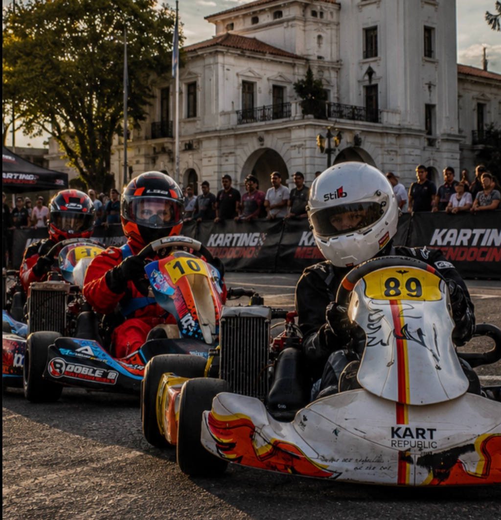 Hist&oacute;rico: el karting mendocino llega a un circuito callejero en San Mart&iacute;n