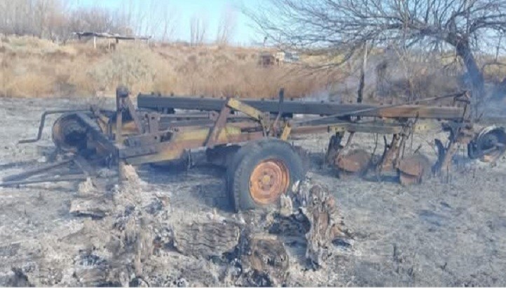 Grave incendio en una finca de Santa Rosa deja importantes pérdidas 