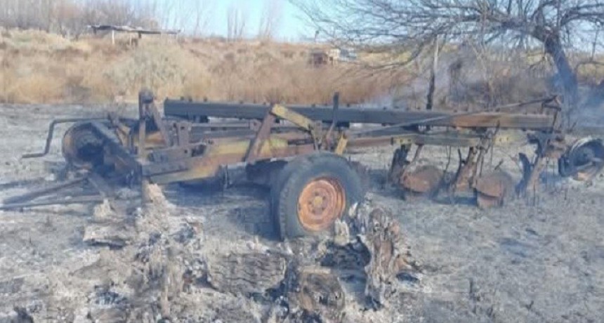 Grave incendio en una finca de Santa Rosa deja importantes pérdidas 