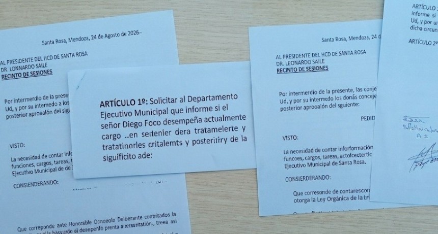 &iquest;D&oacute;nde est&aacute; Diego Foco? La oposici&oacute;n exige un informe al Ejecutivo por el rol del esposo de la Intendenta