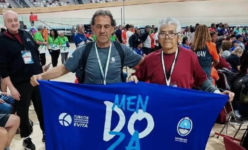 Orgullo este&ntilde;o: V&iacute;ctor D&iacute;az alcanz&oacute; el podio en los Juegos Nacionales Evita de Adultos Mayores 