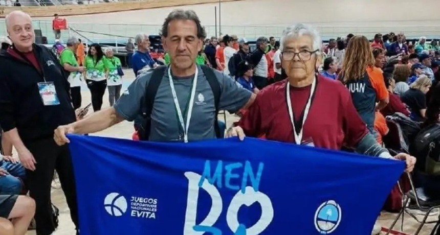 Orgullo este&ntilde;o: V&iacute;ctor D&iacute;az alcanz&oacute; el podio en los Juegos Nacionales Evita de Adultos Mayores 