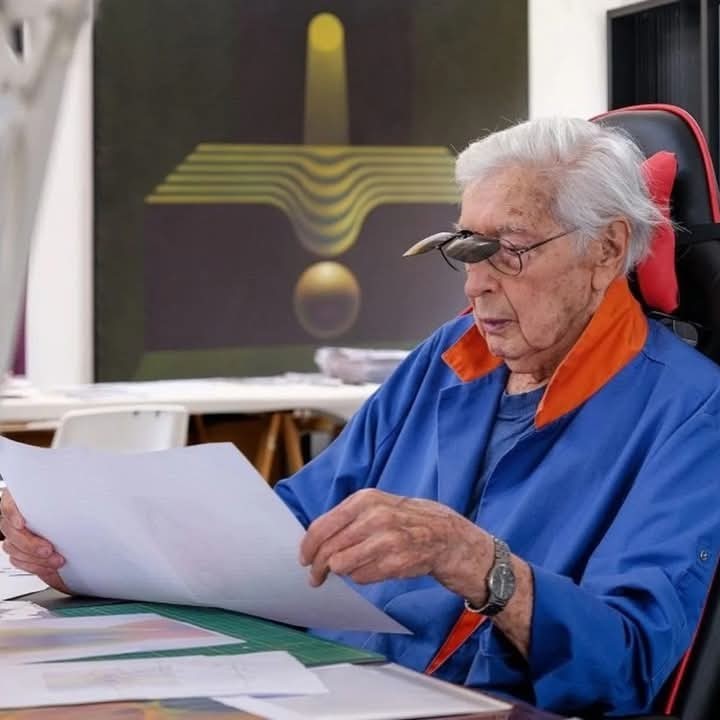 Julio Le Parc, un artista con corazón: Dona premio de 2 millones a 